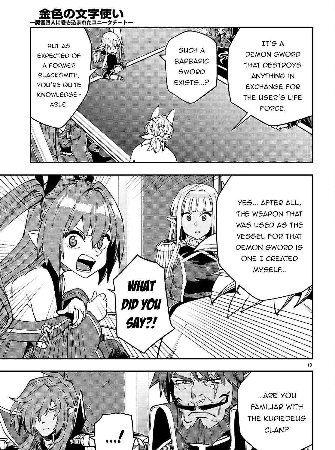 Konjiki No Moji Tsukai - Yuusha Yonin Ni Makikomareta Unique Cheat Chapter 118 page 28 - 