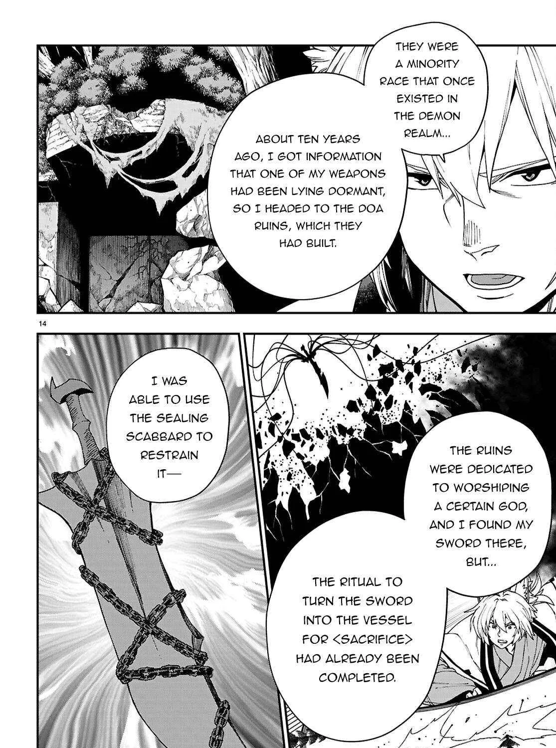 Konjiki No Moji Tsukai - Yuusha Yonin Ni Makikomareta Unique Cheat Chapter 118 page 30 - 