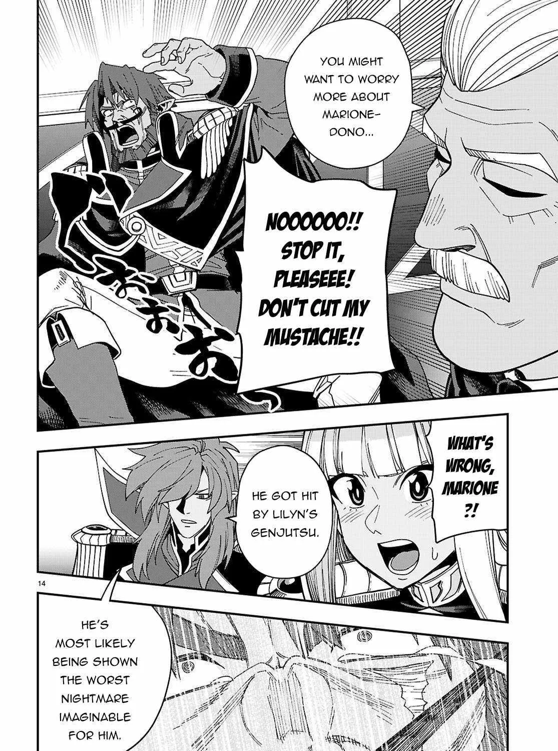 Konjiki No Moji Tsukai - Yuusha Yonin Ni Makikomareta Unique Cheat Chapter 119 page 33 - 