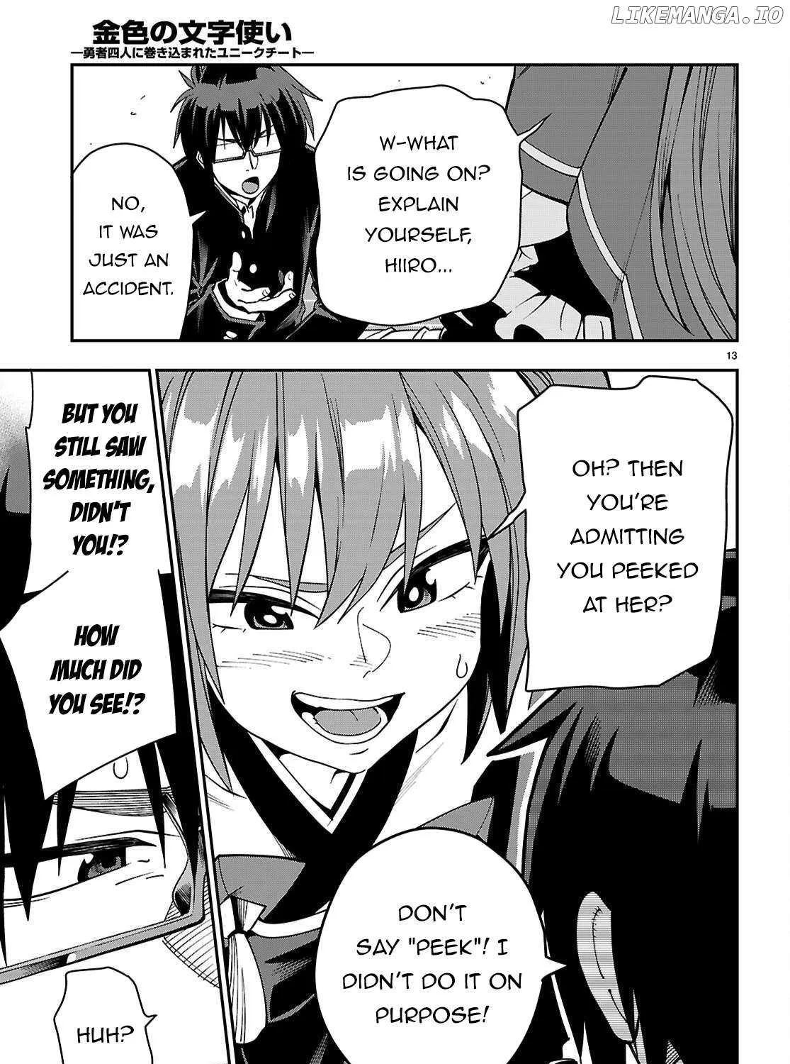 Konjiki No Moji Tsukai - Yuusha Yonin Ni Makikomareta Unique Cheat Chapter 120 page 27 - 