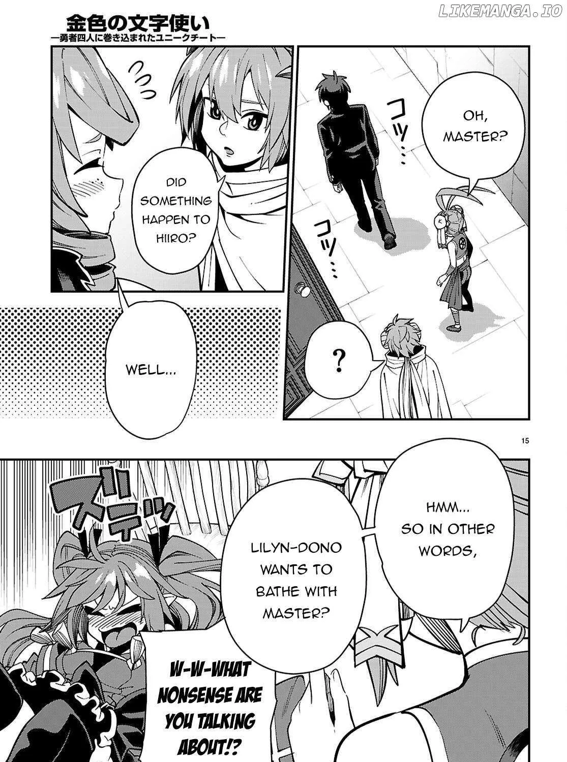 Konjiki No Moji Tsukai - Yuusha Yonin Ni Makikomareta Unique Cheat Chapter 120 page 31 - 