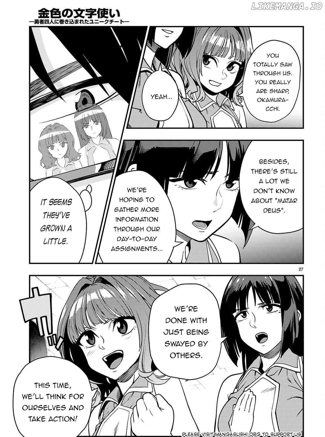 Konjiki No Moji Tsukai - Yuusha Yonin Ni Makikomareta Unique Cheat Chapter 120 page 55 - 