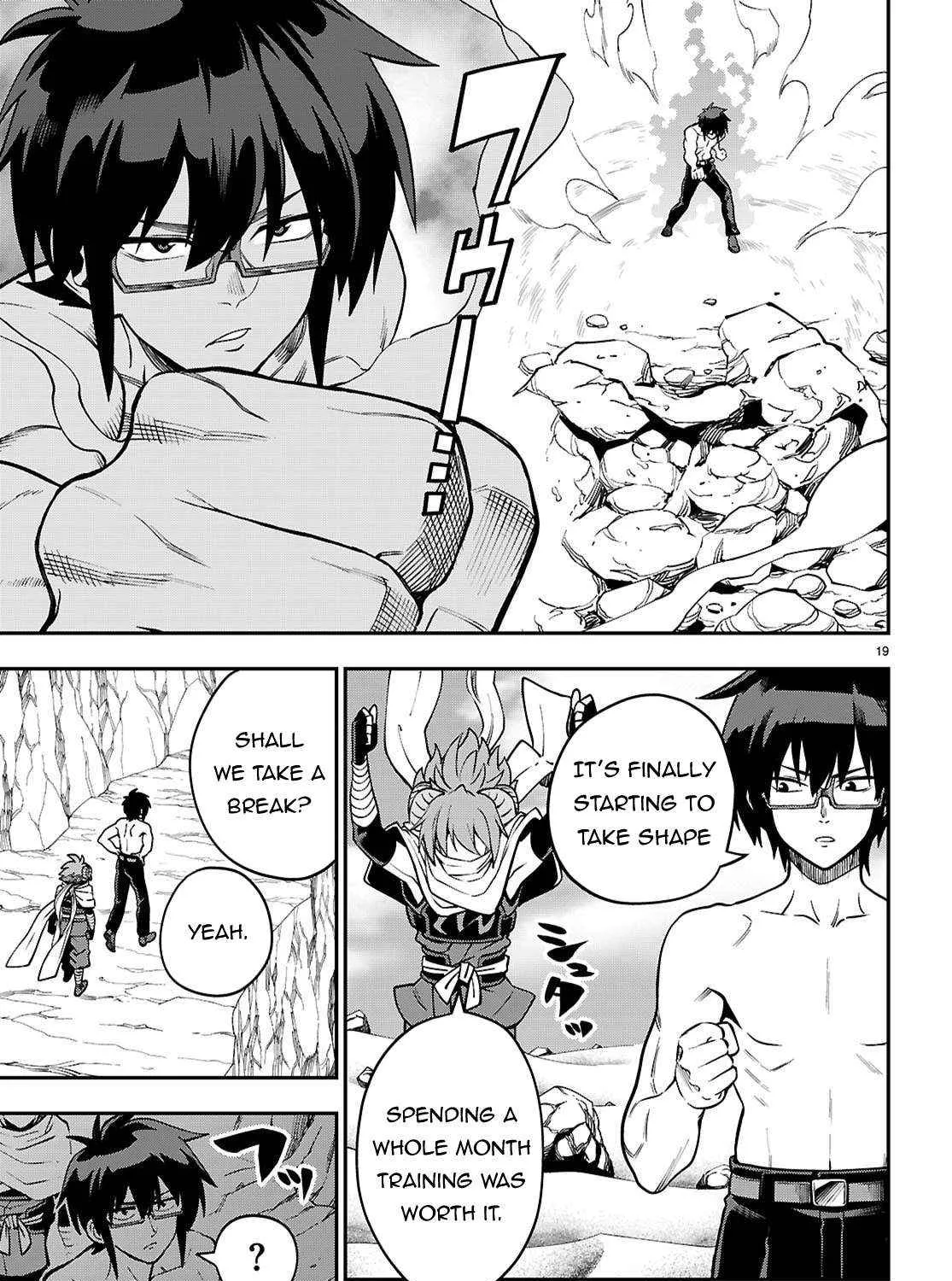 Konjiki No Moji Tsukai - Yuusha Yonin Ni Makikomareta Unique Cheat Chapter 121 page 37 - 