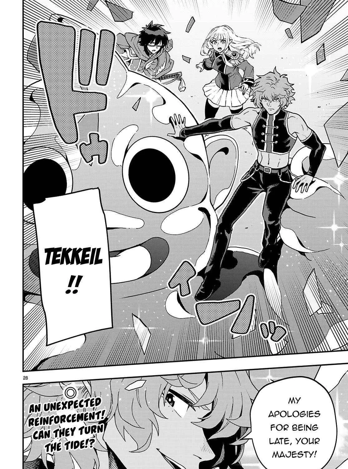 Konjiki No Moji Tsukai - Yuusha Yonin Ni Makikomareta Unique Cheat Chapter 121 page 55 - 