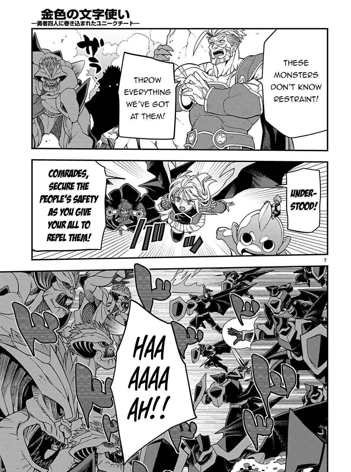 Konjiki No Moji Tsukai - Yuusha Yonin Ni Makikomareta Unique Cheat Chapter 122 page 15 - 