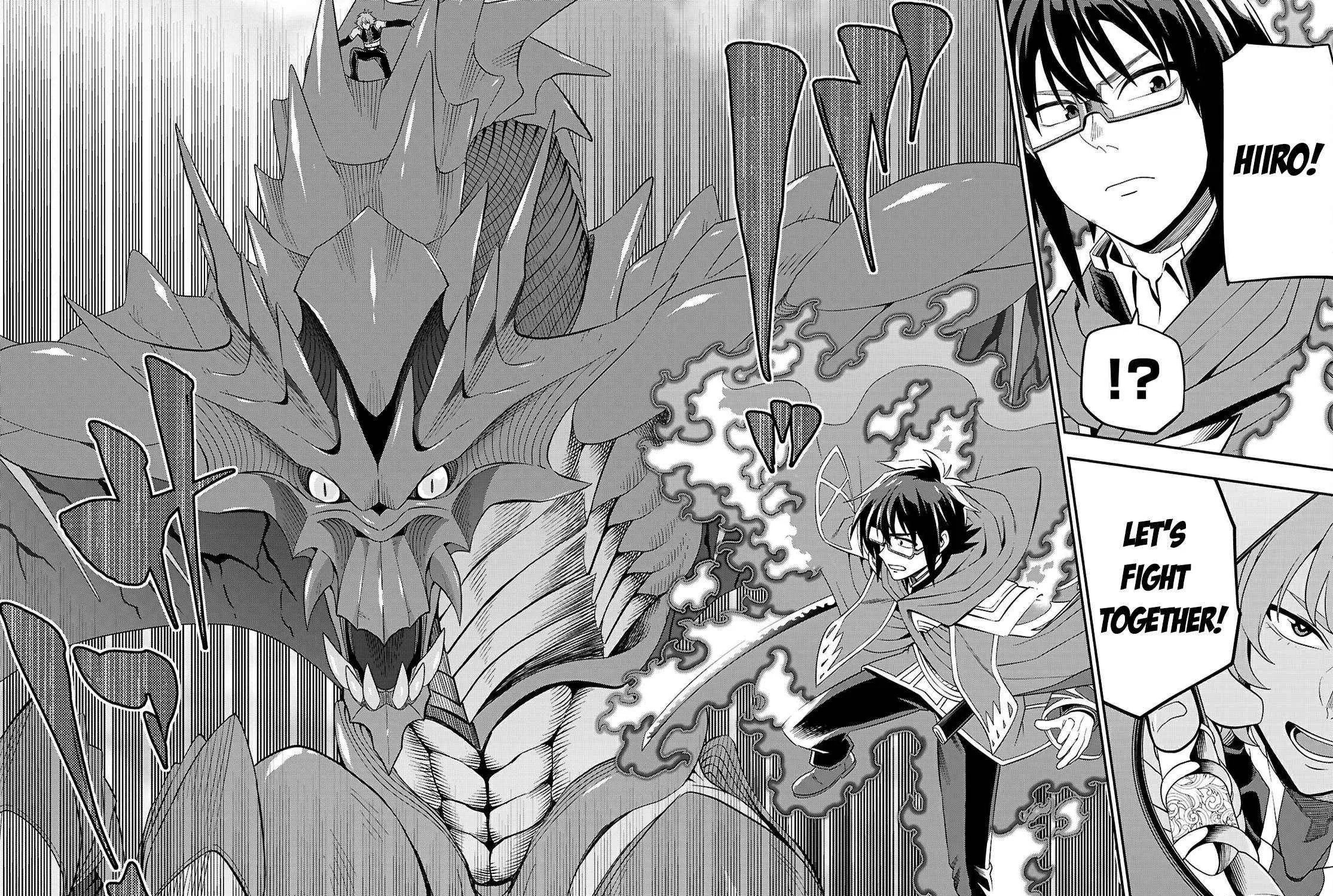 Konjiki No Moji Tsukai - Yuusha Yonin Ni Makikomareta Unique Cheat Chapter 122 page 45 - 