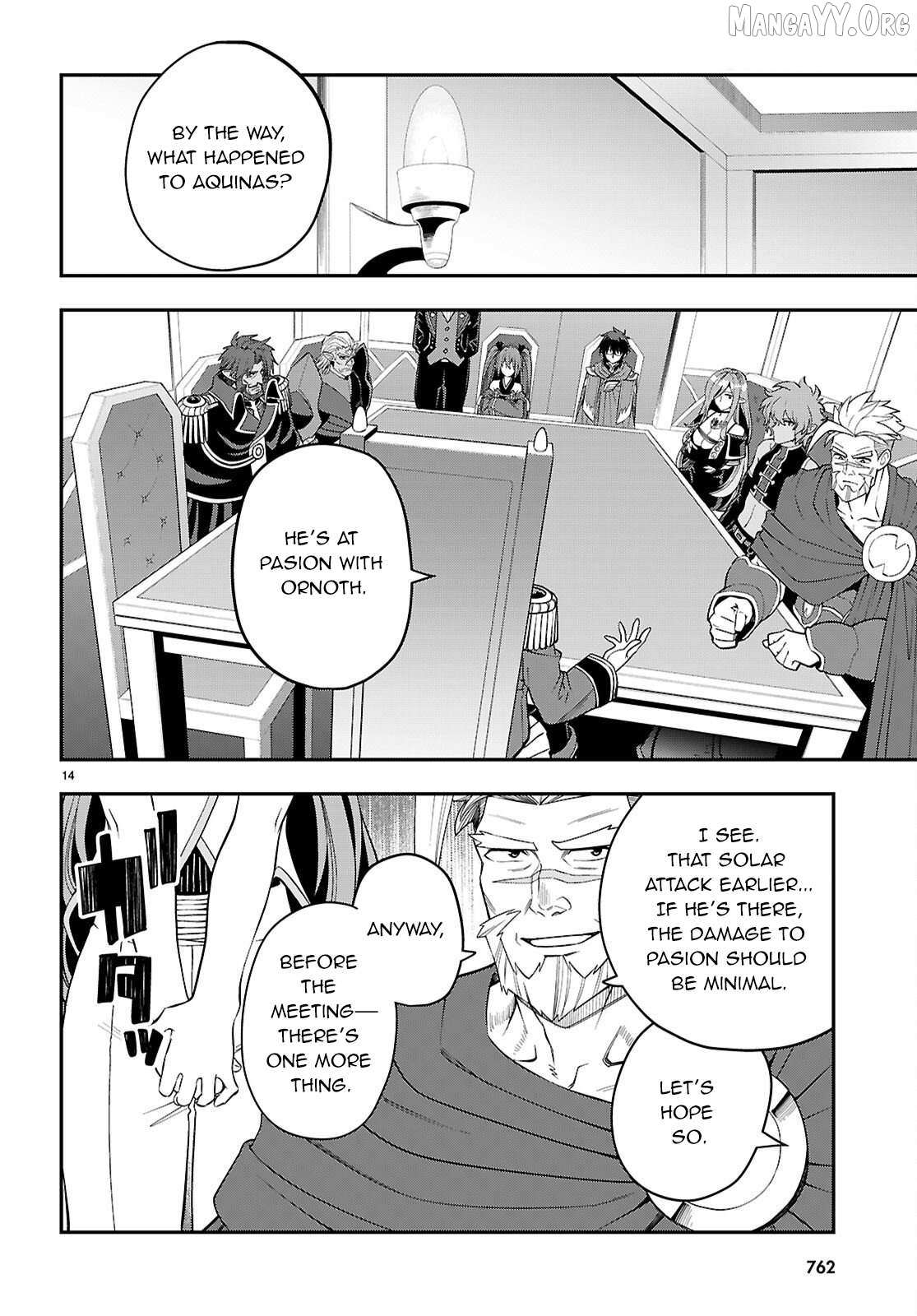 Konjiki No Moji Tsukai - Yuusha Yonin Ni Makikomareta Unique Cheat Chapter 123 page 14 - 