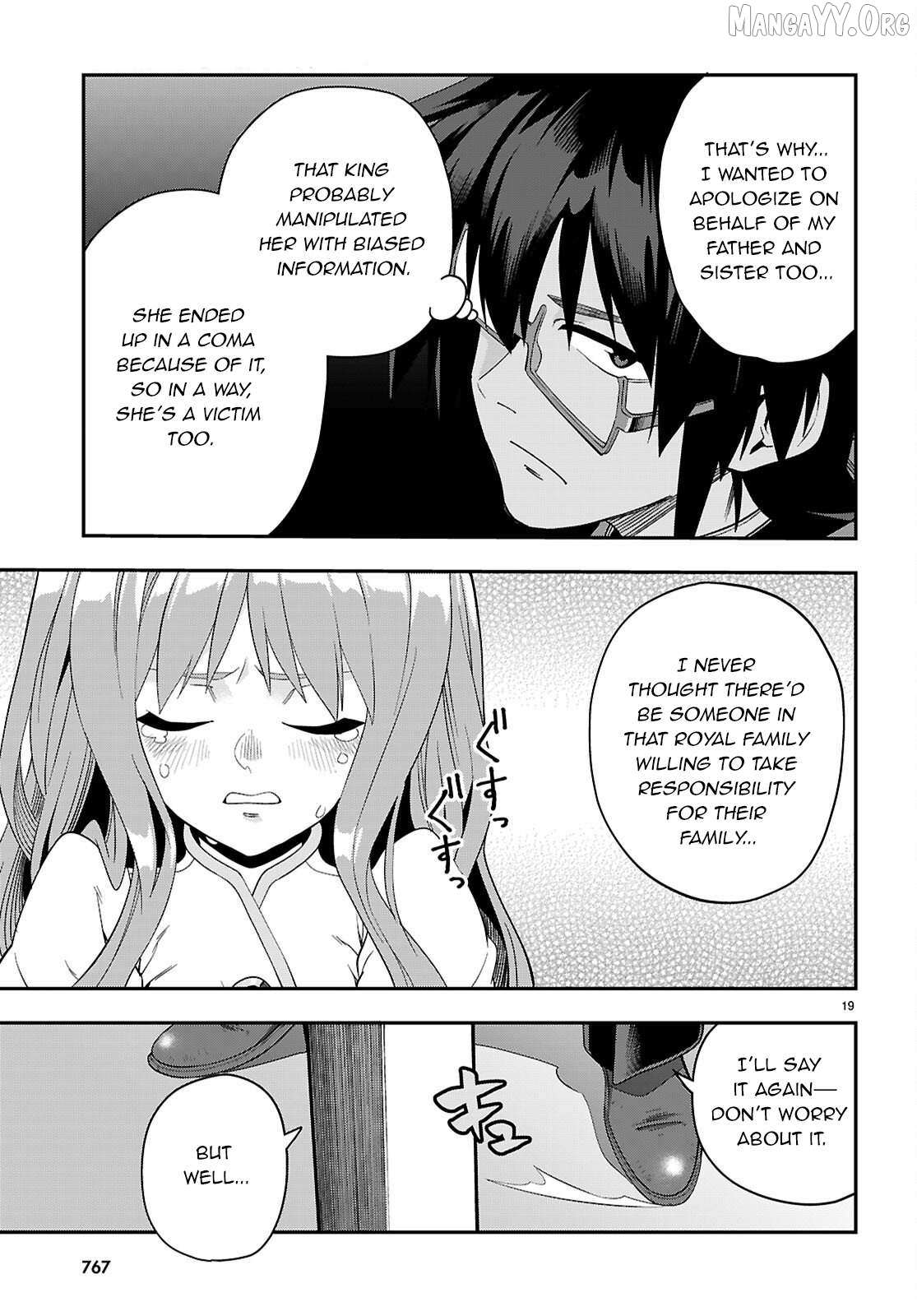 Konjiki No Moji Tsukai - Yuusha Yonin Ni Makikomareta Unique Cheat Chapter 123 page 19 - 