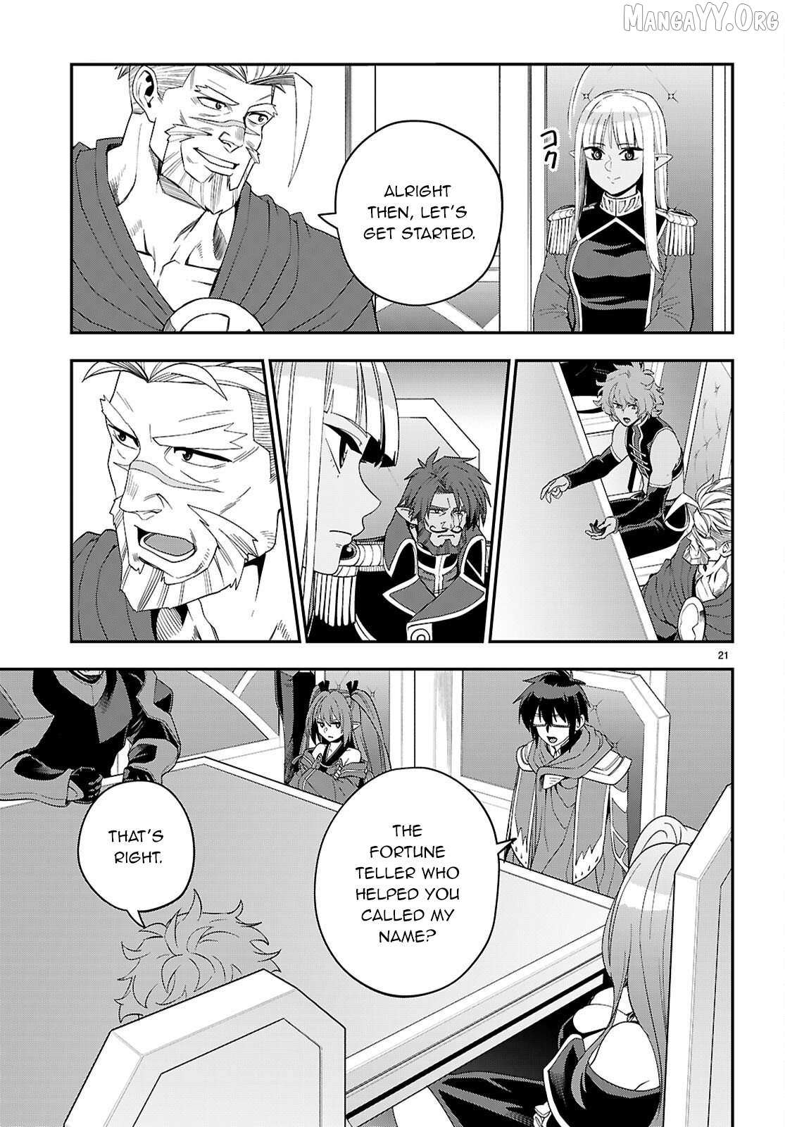 Konjiki No Moji Tsukai - Yuusha Yonin Ni Makikomareta Unique Cheat Chapter 123 page 21 - 