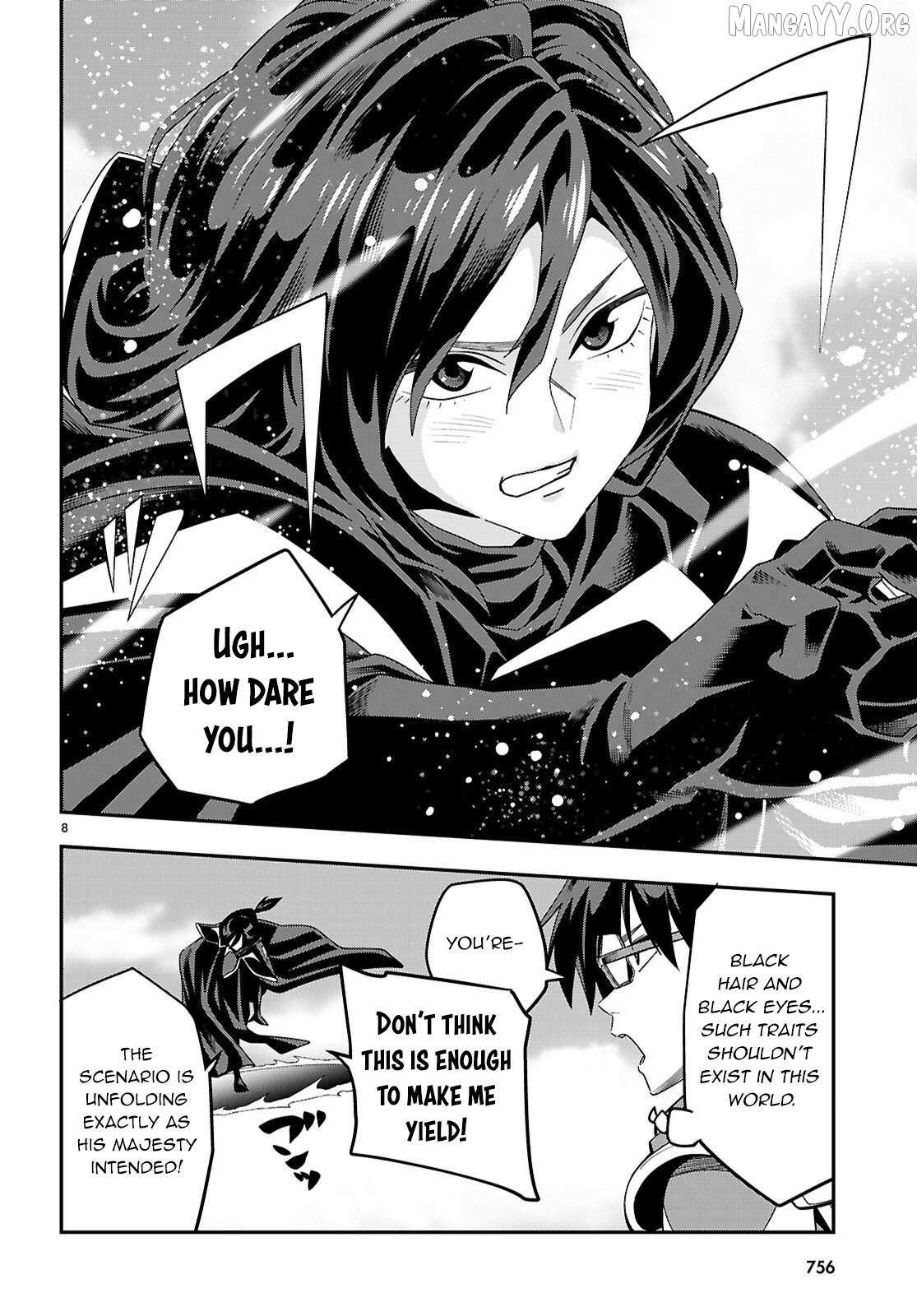 Konjiki No Moji Tsukai - Yuusha Yonin Ni Makikomareta Unique Cheat Chapter 123 page 8 - 