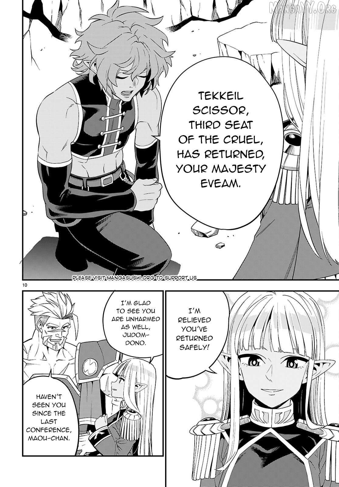 Konjiki No Moji Tsukai - Yuusha Yonin Ni Makikomareta Unique Cheat Chapter 123 page 10 - 