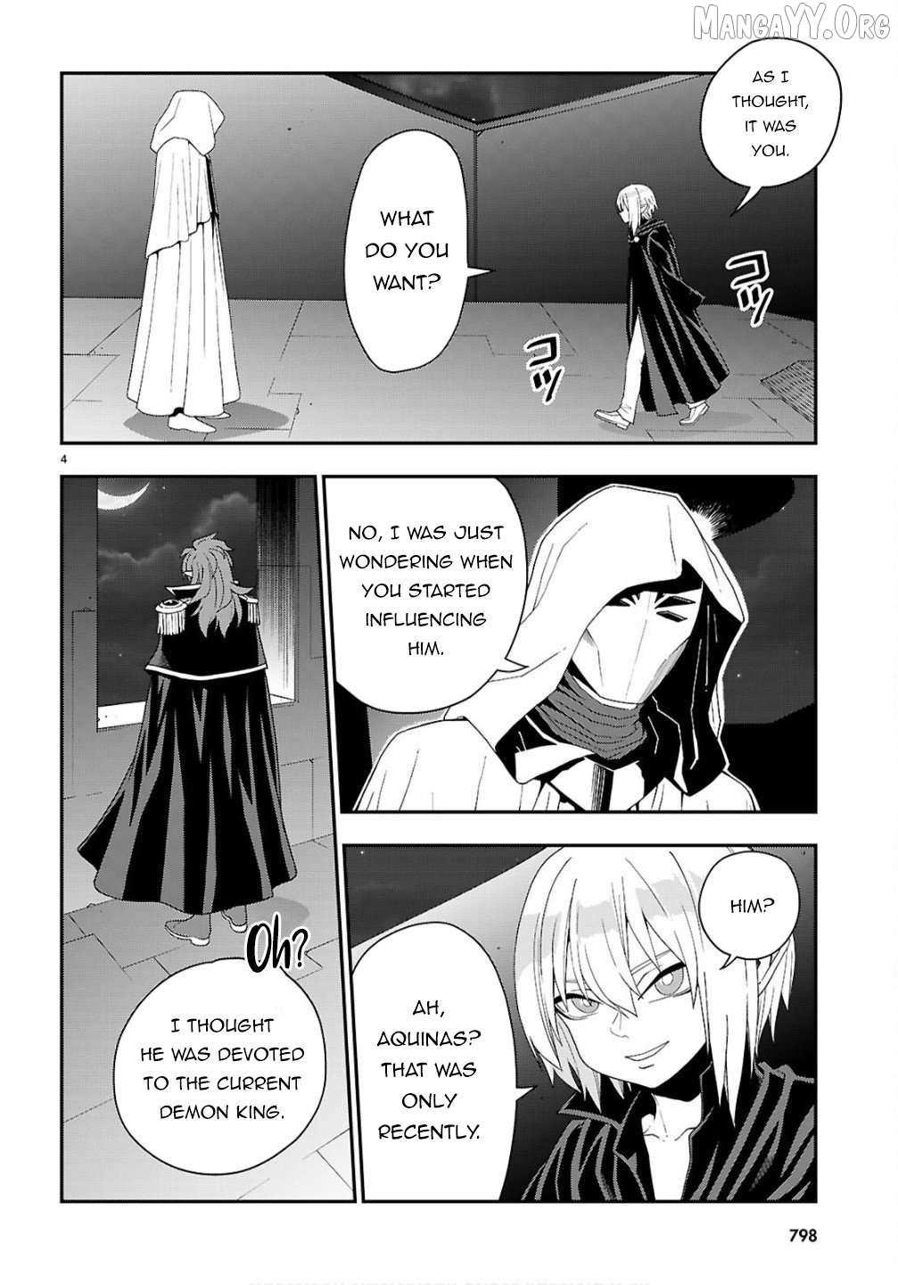 Konjiki No Moji Tsukai - Yuusha Yonin Ni Makikomareta Unique Cheat Chapter 124 page 4 - 