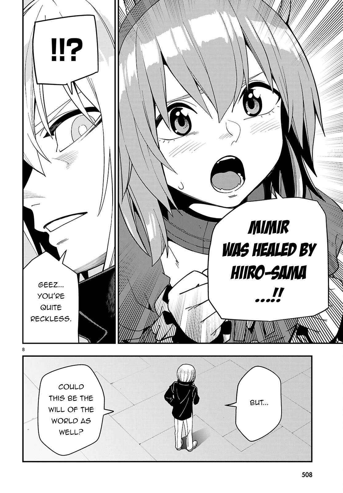 Konjiki No Moji Tsukai - Yuusha Yonin Ni Makikomareta Unique Cheat Chapter 126 page 9 - 