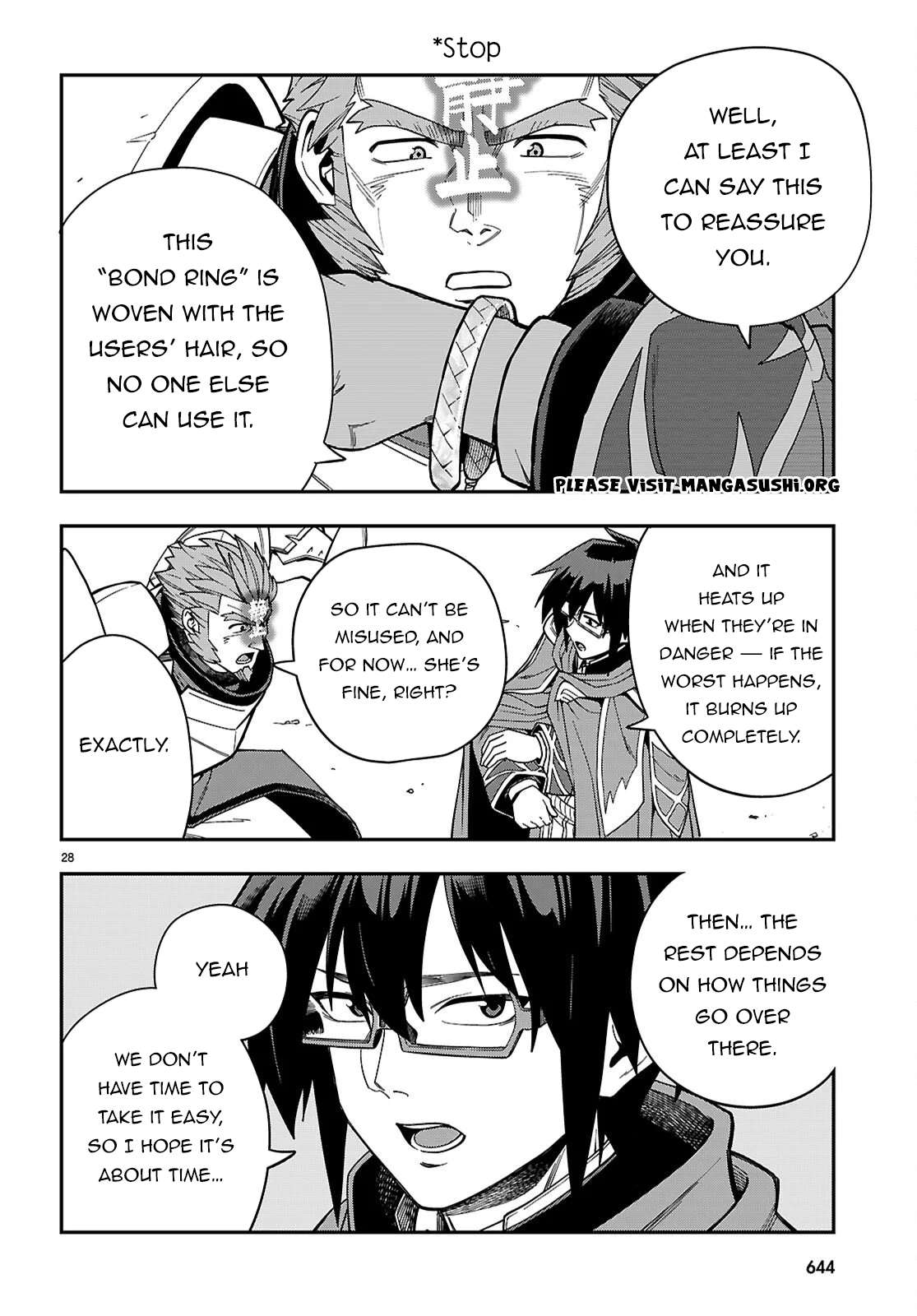 Konjiki No Moji Tsukai - Yuusha Yonin Ni Makikomareta Unique Cheat Chapter 127 page 28 - 
