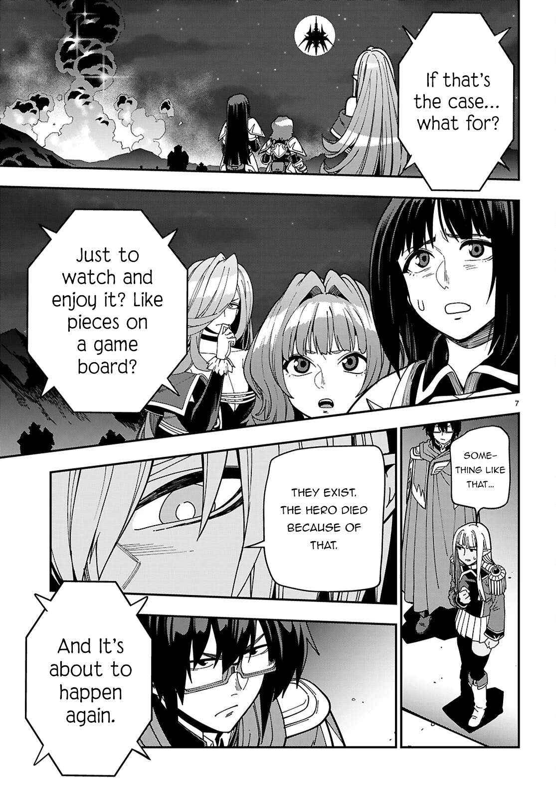 Konjiki No Moji Tsukai - Yuusha Yonin Ni Makikomareta Unique Cheat Chapter 127 page 8 - 