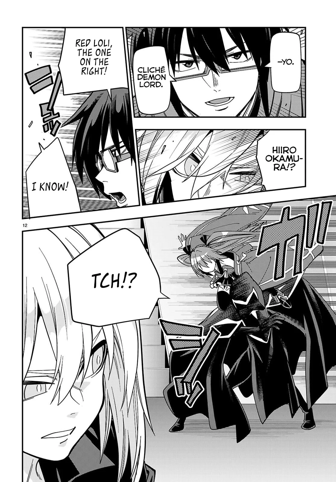 Konjiki No Moji Tsukai - Yuusha Yonin Ni Makikomareta Unique Cheat Chapter 128 page 12 - 