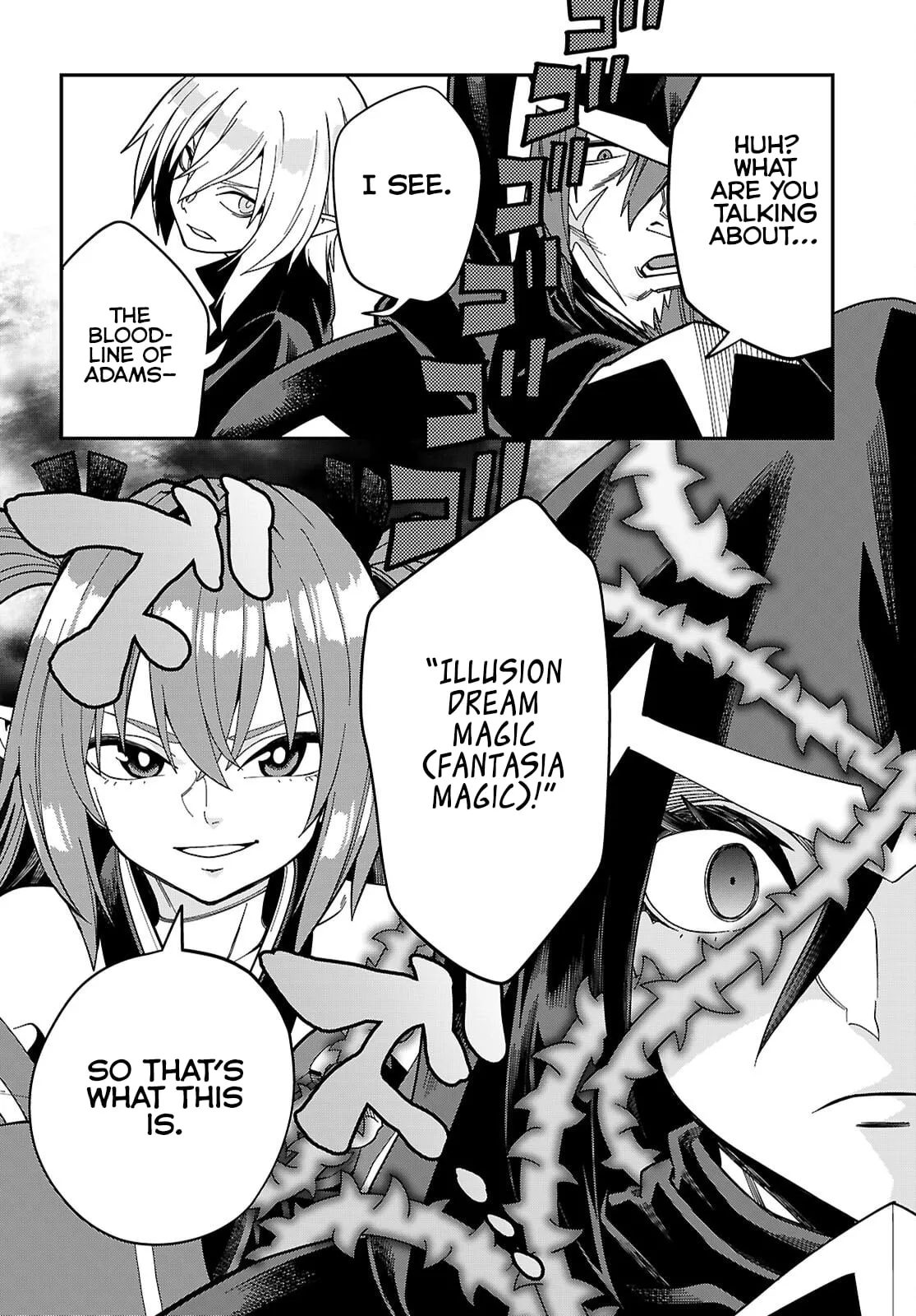 Konjiki No Moji Tsukai - Yuusha Yonin Ni Makikomareta Unique Cheat Chapter 128 page 16 - 