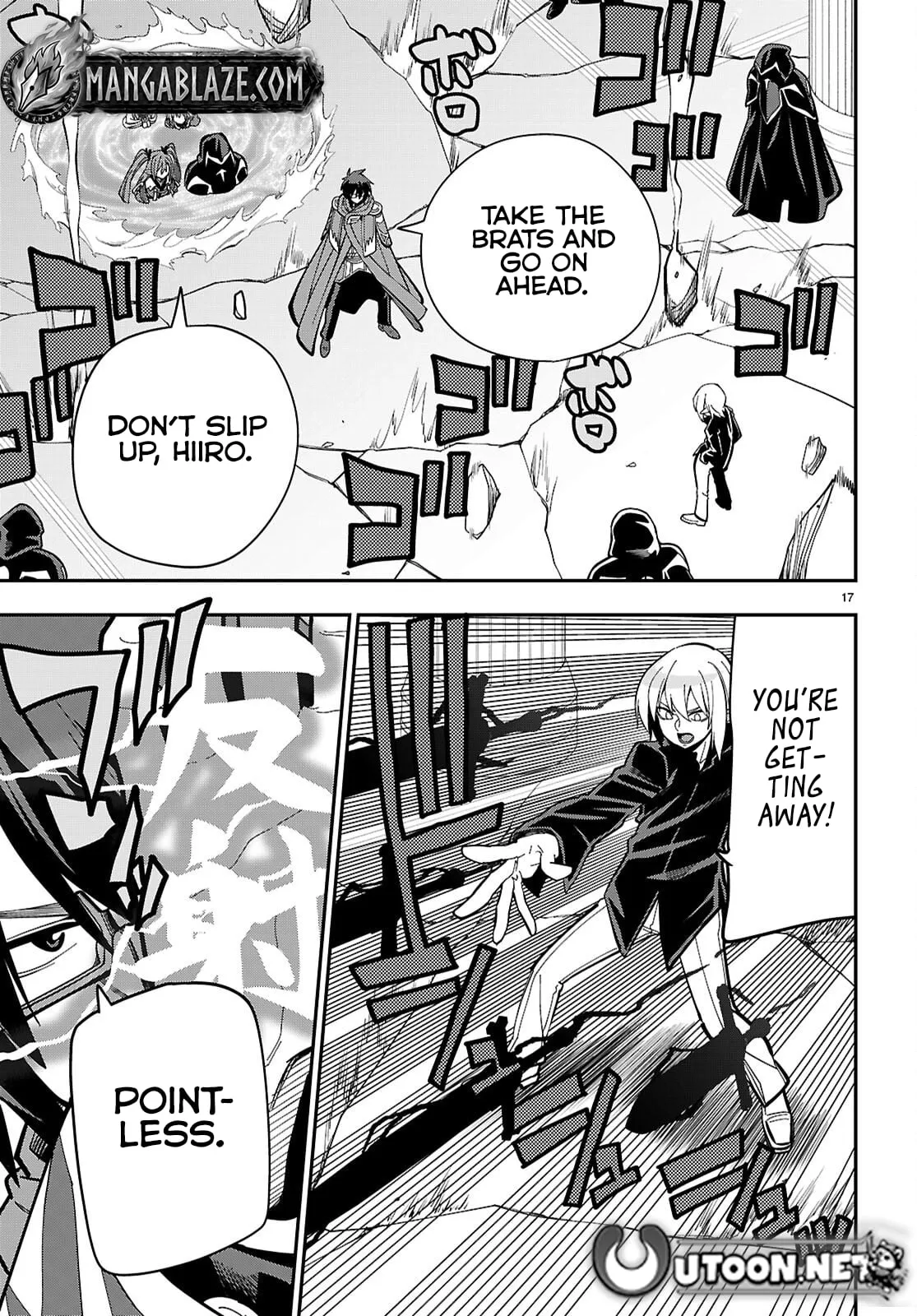 Konjiki No Moji Tsukai - Yuusha Yonin Ni Makikomareta Unique Cheat Chapter 128 page 17 - 