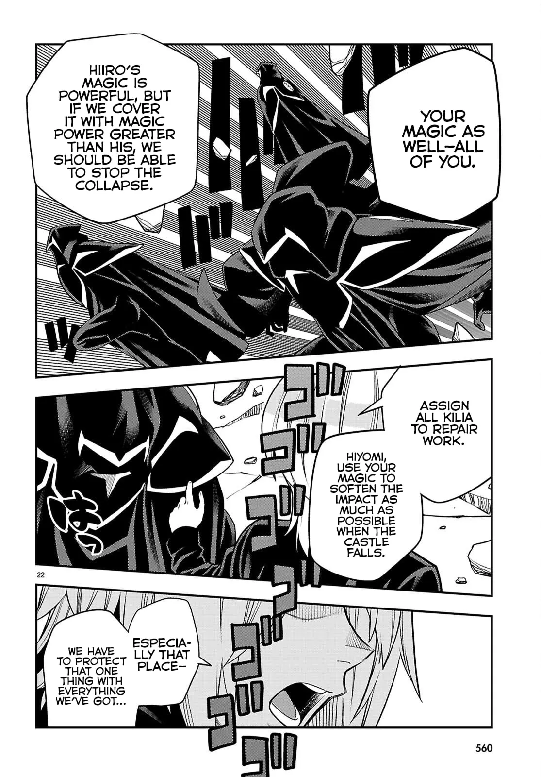 Konjiki No Moji Tsukai - Yuusha Yonin Ni Makikomareta Unique Cheat Chapter 128 page 22 - 