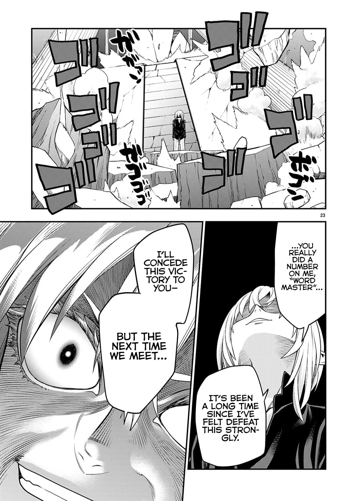Konjiki No Moji Tsukai - Yuusha Yonin Ni Makikomareta Unique Cheat Chapter 128 page 23 - 
