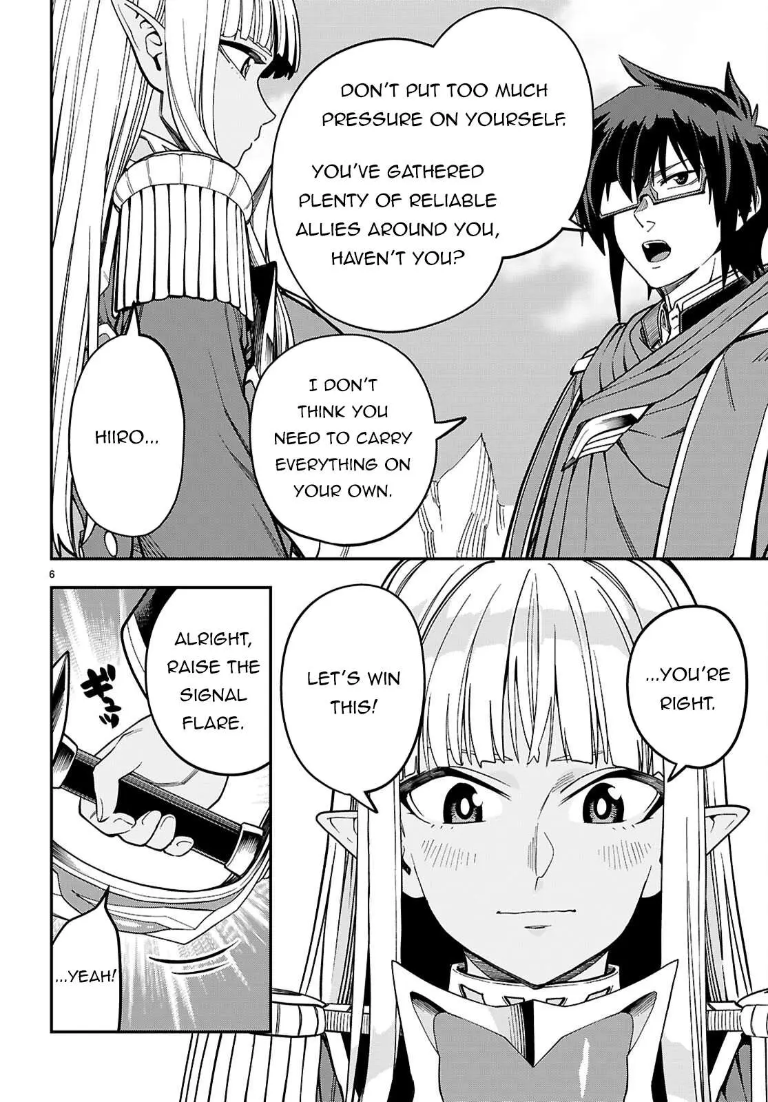 Konjiki No Moji Tsukai - Yuusha Yonin Ni Makikomareta Unique Cheat Chapter 130 page 7 - 
