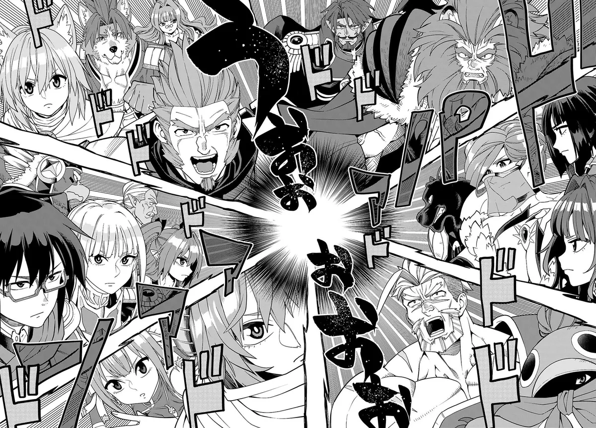 Konjiki No Moji Tsukai - Yuusha Yonin Ni Makikomareta Unique Cheat Chapter 130 page 9 - 