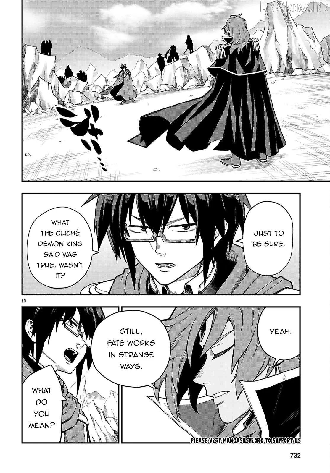 Konjiki No Moji Tsukai - Yuusha Yonin Ni Makikomareta Unique Cheat Chapter 131 page 11 - 