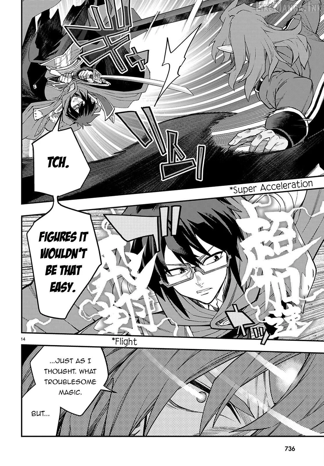 Konjiki No Moji Tsukai - Yuusha Yonin Ni Makikomareta Unique Cheat Chapter 131 page 15 - 