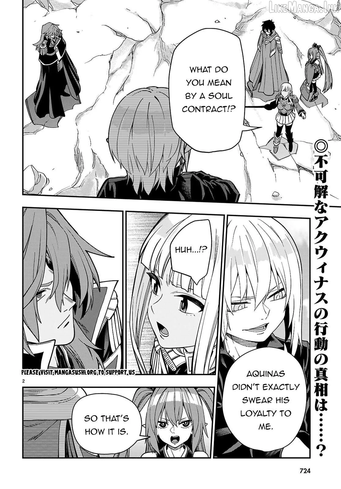 Konjiki No Moji Tsukai - Yuusha Yonin Ni Makikomareta Unique Cheat Chapter 131 page 3 - 