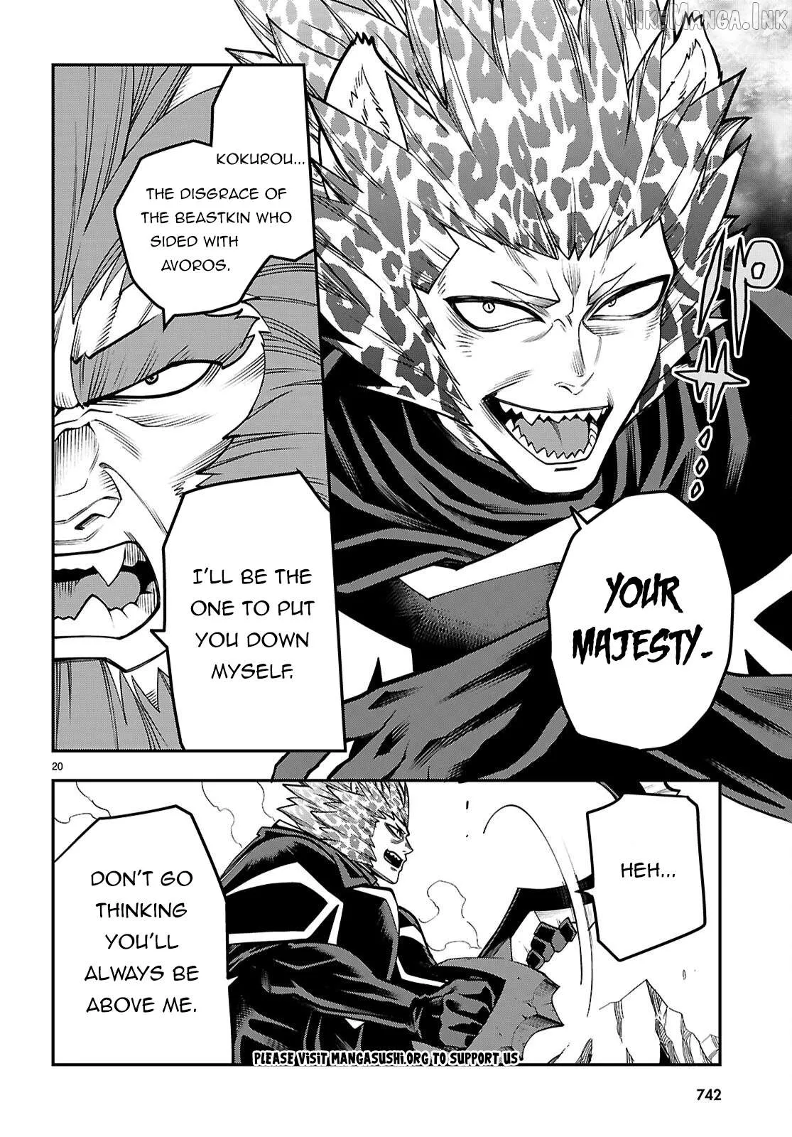 Konjiki No Moji Tsukai - Yuusha Yonin Ni Makikomareta Unique Cheat Chapter 131 page 21 - 