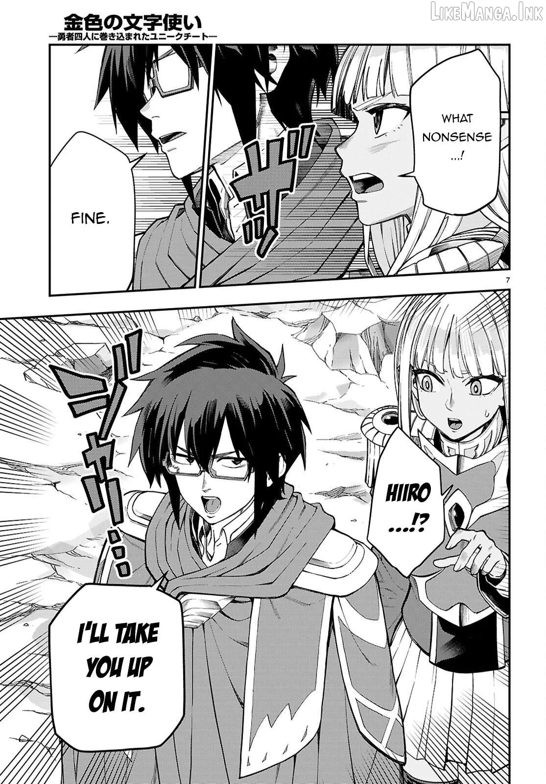 Konjiki No Moji Tsukai - Yuusha Yonin Ni Makikomareta Unique Cheat Chapter 131 page 8 - 
