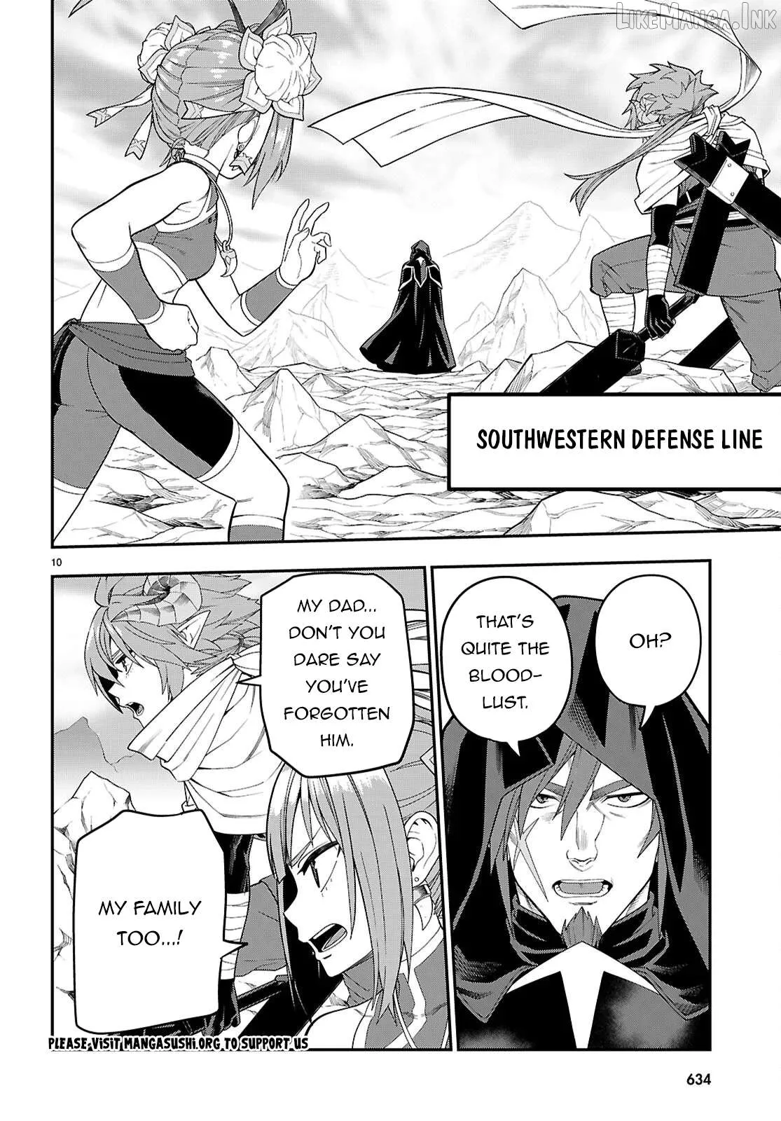 Konjiki No Moji Tsukai - Yuusha Yonin Ni Makikomareta Unique Cheat Chapter 132 page 11 - 