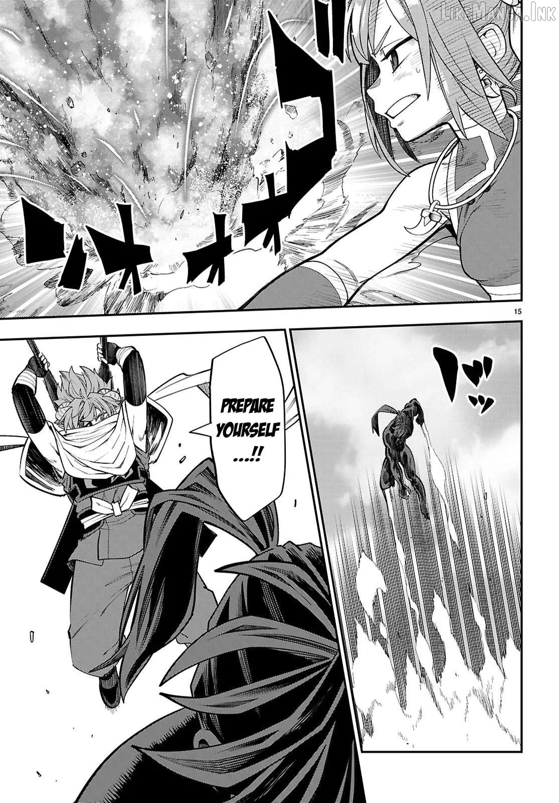 Konjiki No Moji Tsukai - Yuusha Yonin Ni Makikomareta Unique Cheat Chapter 132 page 16 - 