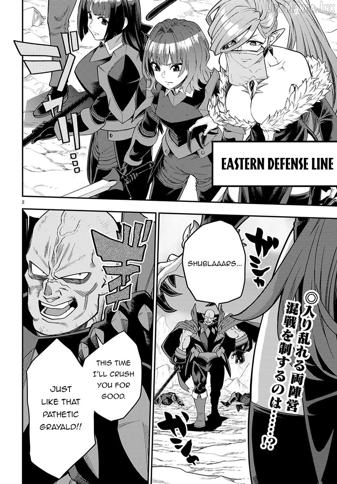 Konjiki No Moji Tsukai - Yuusha Yonin Ni Makikomareta Unique Cheat Chapter 132 page 3 - 