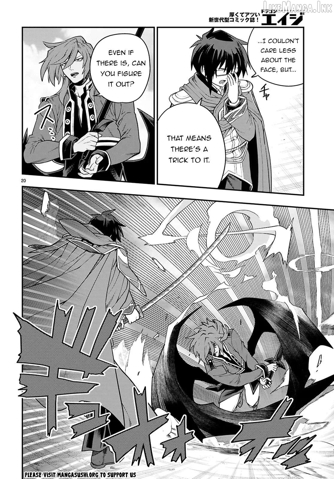 Konjiki No Moji Tsukai - Yuusha Yonin Ni Makikomareta Unique Cheat Chapter 132 page 21 - 