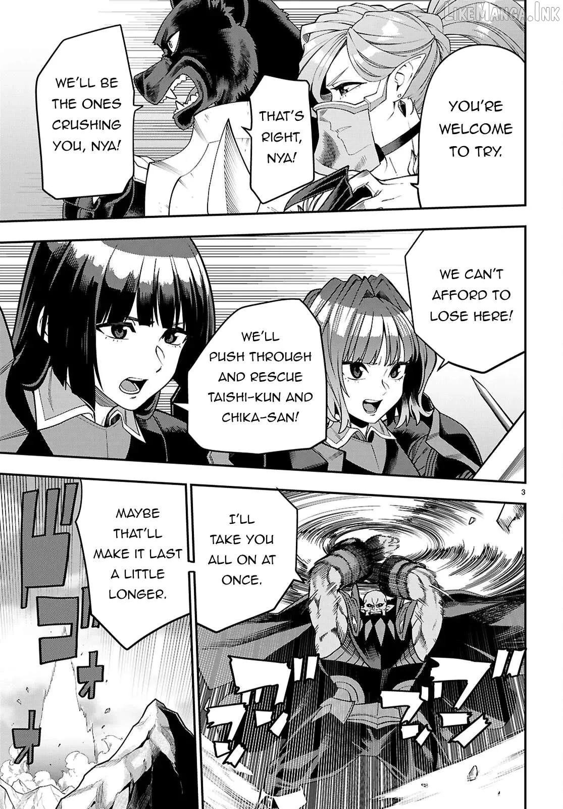 Konjiki No Moji Tsukai - Yuusha Yonin Ni Makikomareta Unique Cheat Chapter 132 page 4 - 