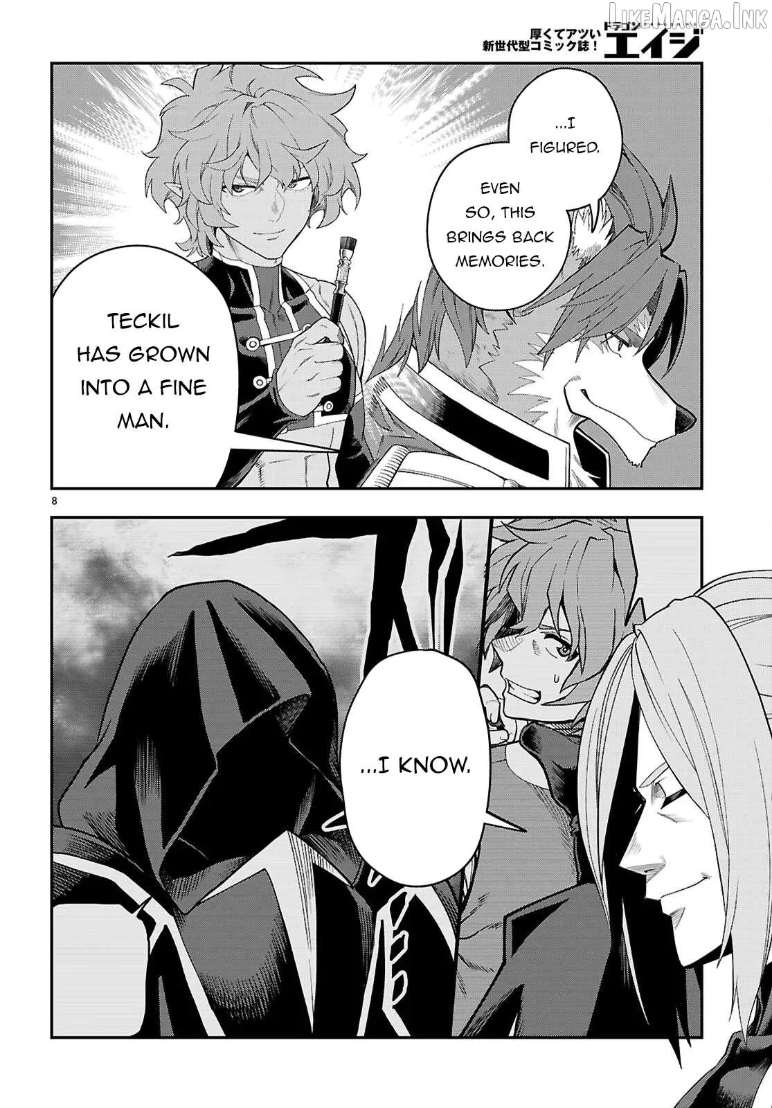 Konjiki No Moji Tsukai - Yuusha Yonin Ni Makikomareta Unique Cheat Chapter 132 page 9 - 