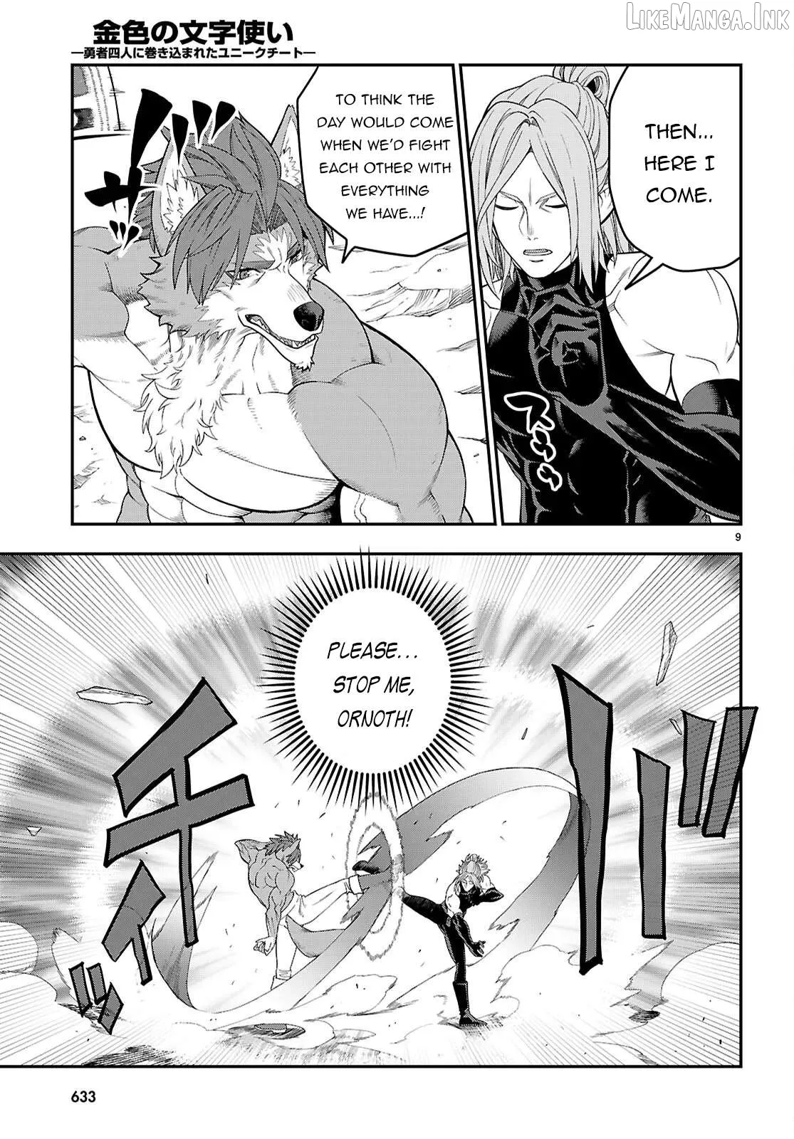 Konjiki No Moji Tsukai - Yuusha Yonin Ni Makikomareta Unique Cheat Chapter 132 page 10 - 