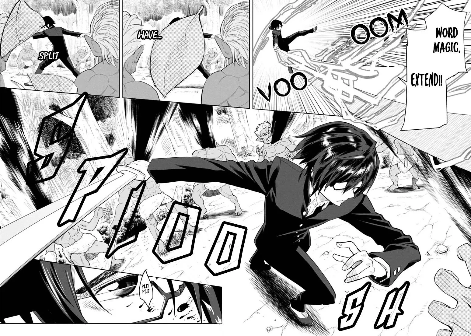 Konjiki No Moji Tsukai - Yuusha Yonin Ni Makikomareta Unique Cheat Chapter 3 page 14 - 