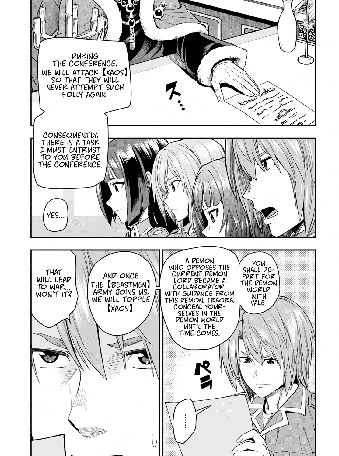 Konjiki No Moji Tsukai - Yuusha Yonin Ni Makikomareta Unique Cheat Chapter 61 page 9 - 