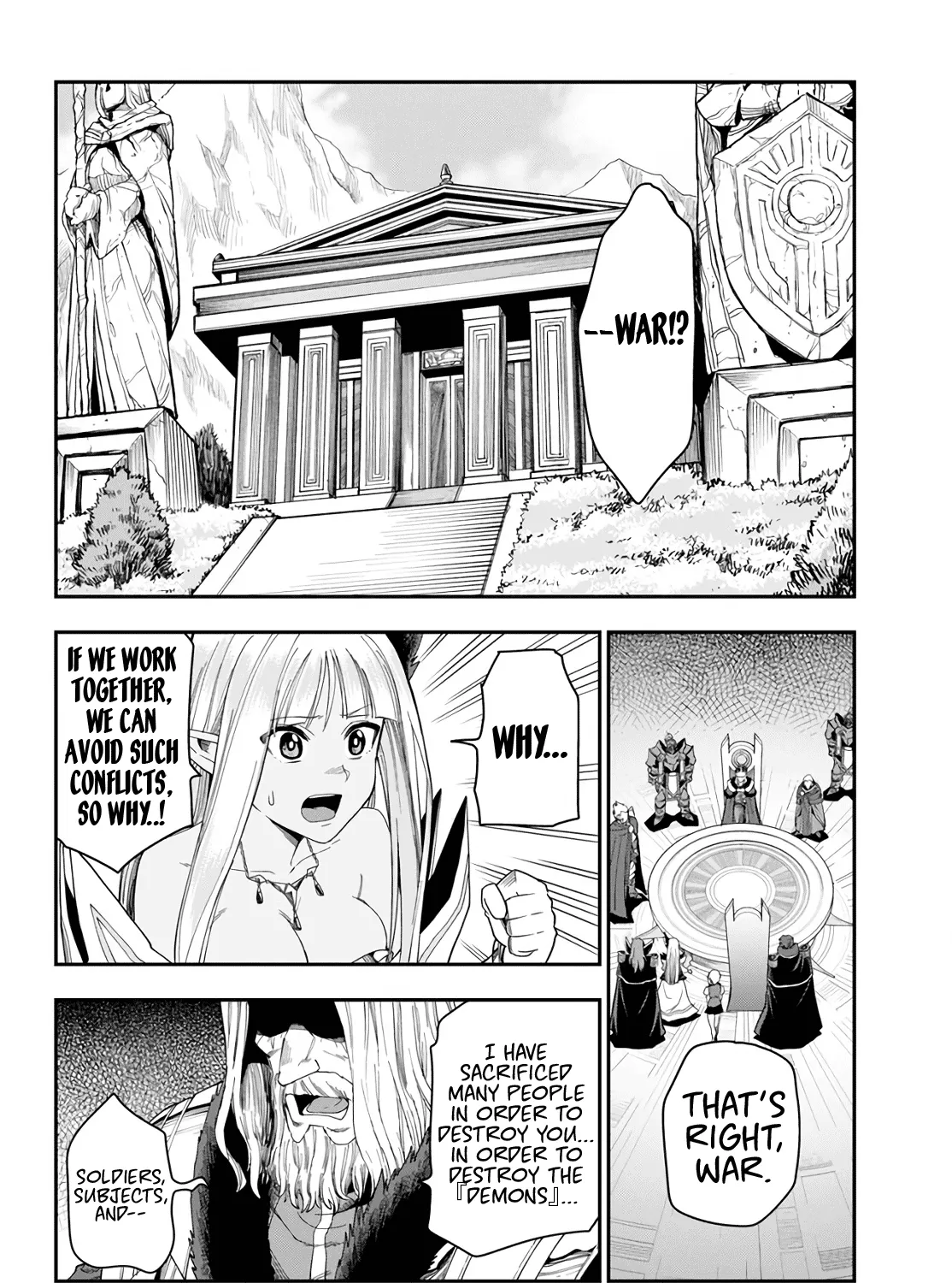 Konjiki No Moji Tsukai - Yuusha Yonin Ni Makikomareta Unique Cheat Chapter 62 page 21 - 