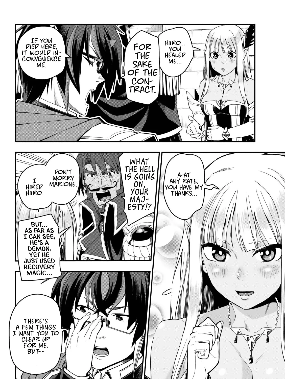 Konjiki No Moji Tsukai - Yuusha Yonin Ni Makikomareta Unique Cheat Chapter 64 page 19 - 