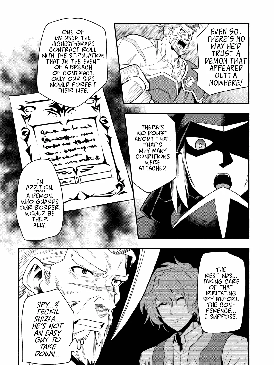 Konjiki No Moji Tsukai - Yuusha Yonin Ni Makikomareta Unique Cheat Chapter 65 page 53 - 