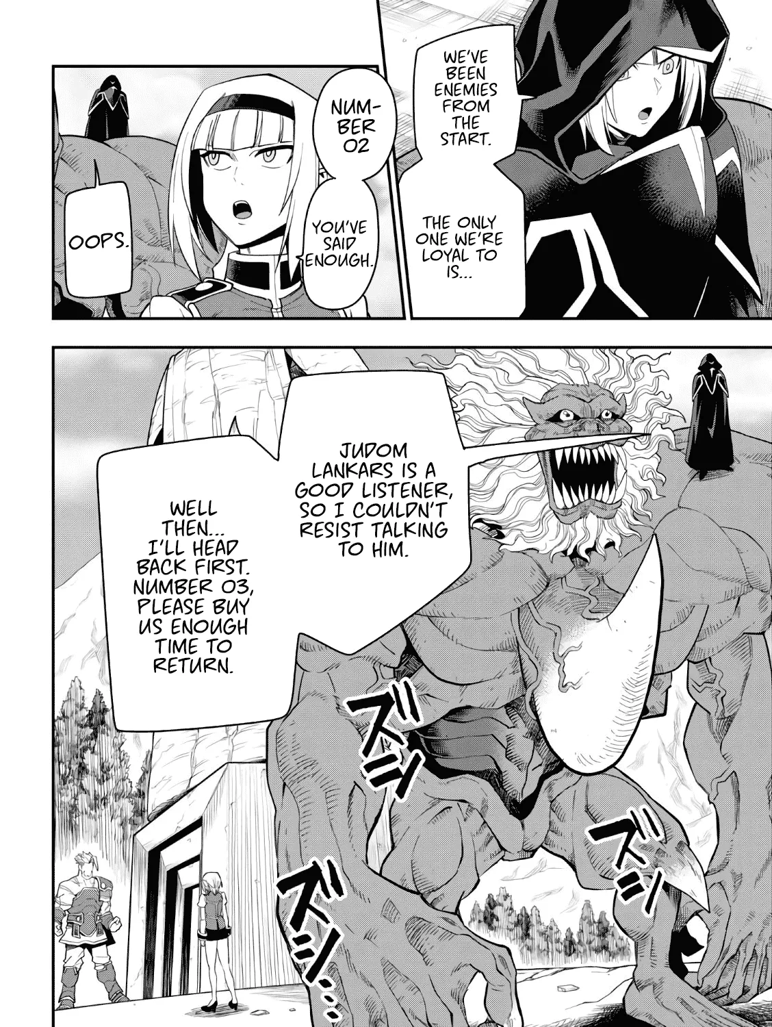 Konjiki No Moji Tsukai - Yuusha Yonin Ni Makikomareta Unique Cheat Chapter 65 page 57 - 