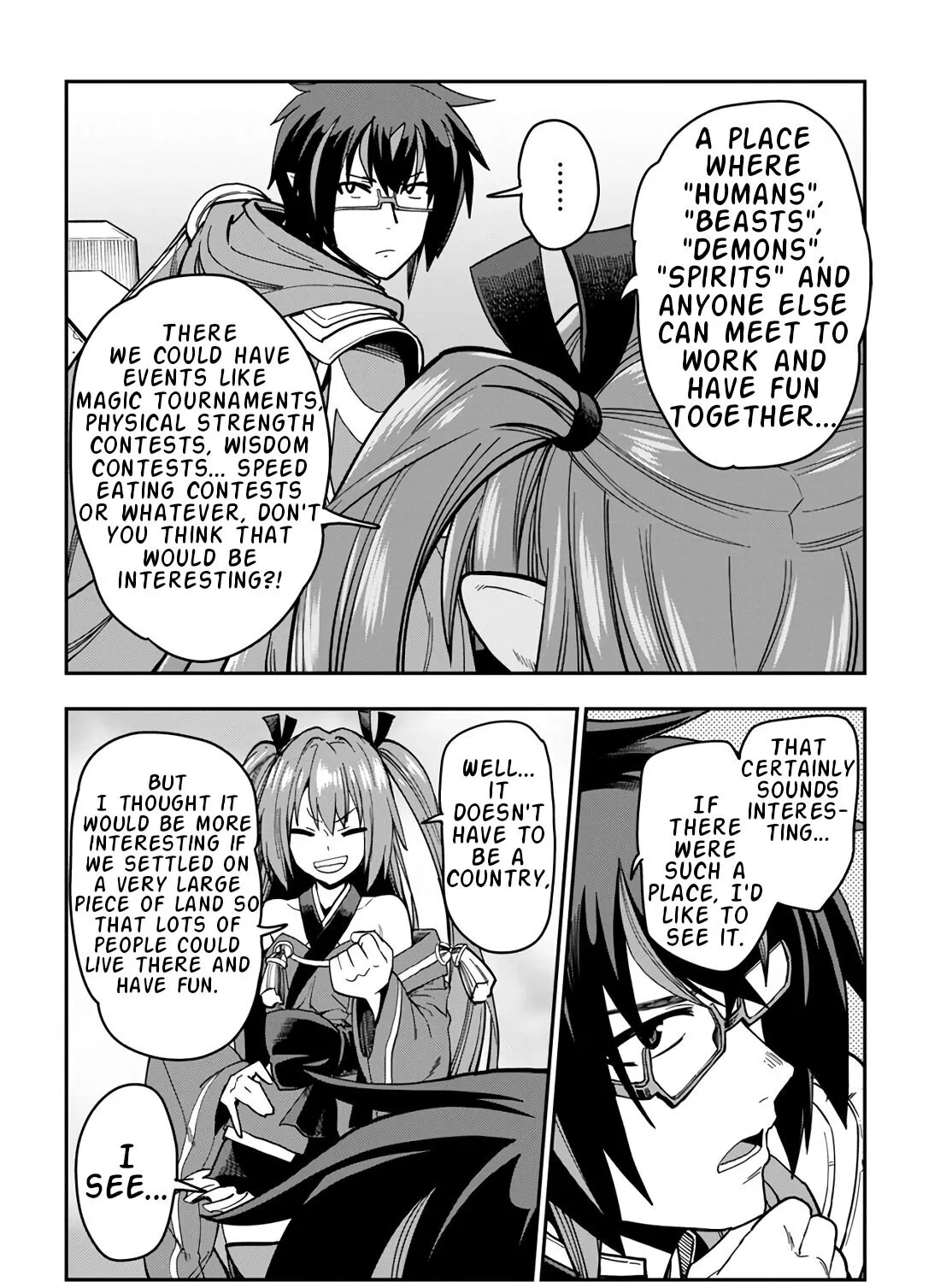 Konjiki No Moji Tsukai - Yuusha Yonin Ni Makikomareta Unique Cheat Chapter 70 page 56 - 