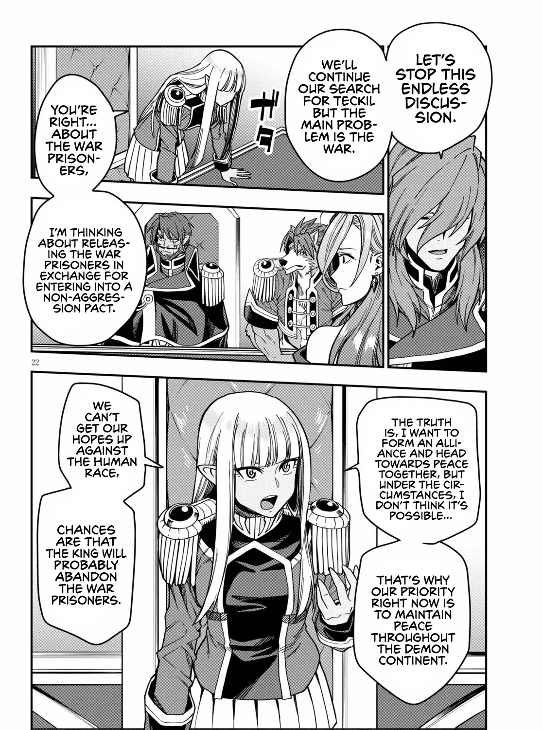 Konjiki No Moji Tsukai - Yuusha Yonin Ni Makikomareta Unique Cheat Chapter 75 page 45 - 