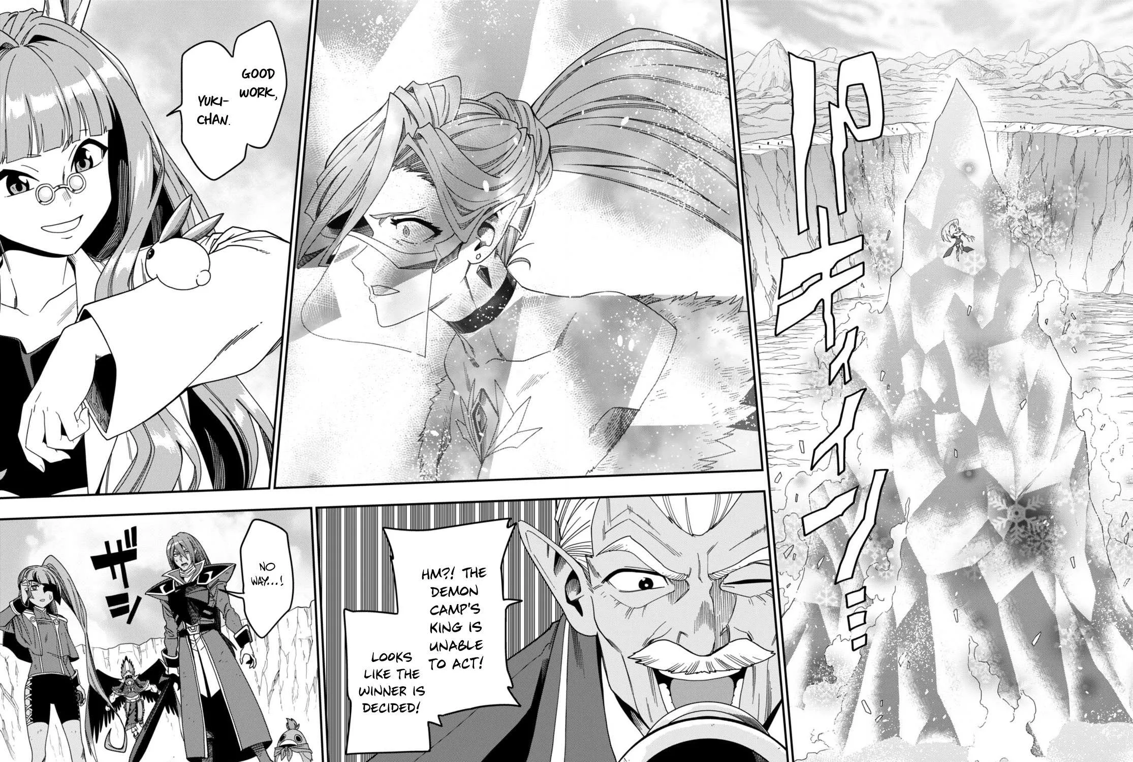 Konjiki No Moji Tsukai - Yuusha Yonin Ni Makikomareta Unique Cheat Chapter 87 page 57 - 