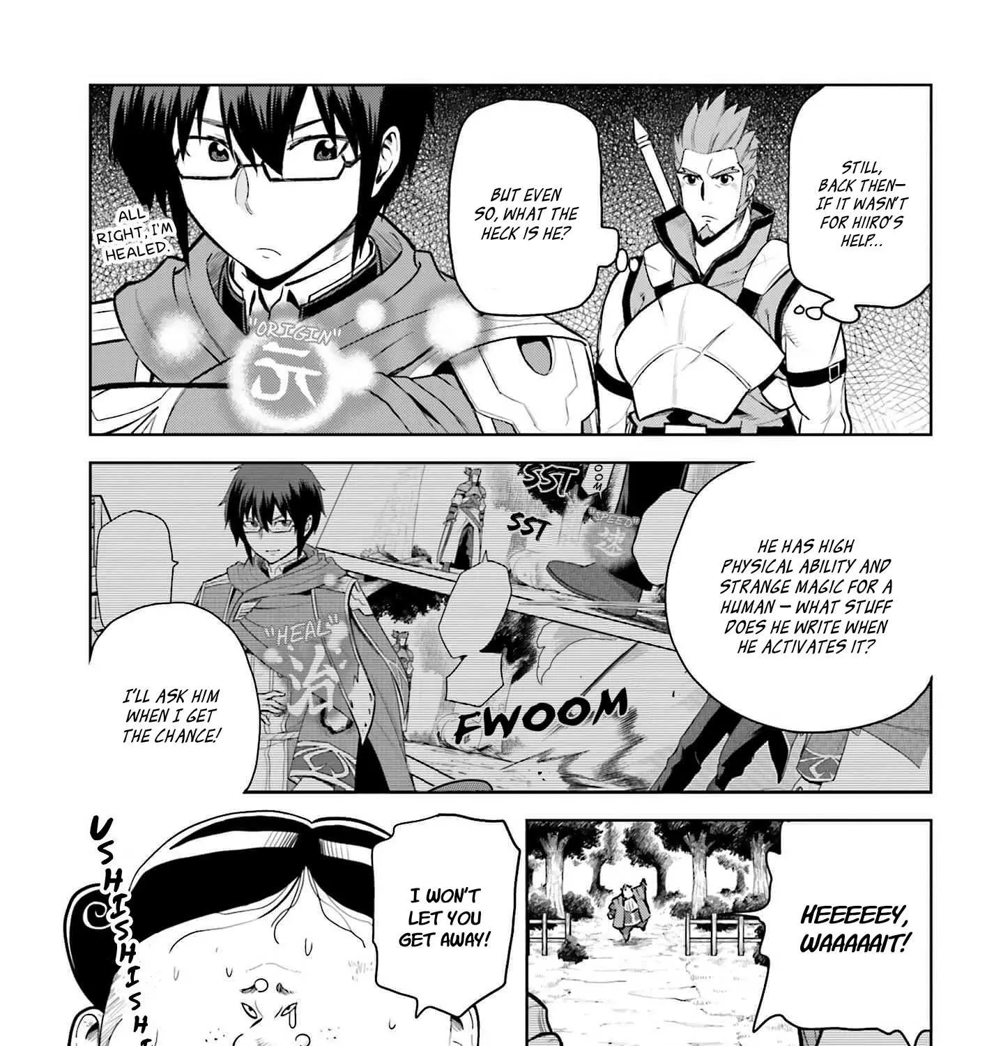 Konjiki No Moji Tsukai - Yuusha Yonin Ni Makikomareta Unique Cheat Chapter 9.5 page 34 - 