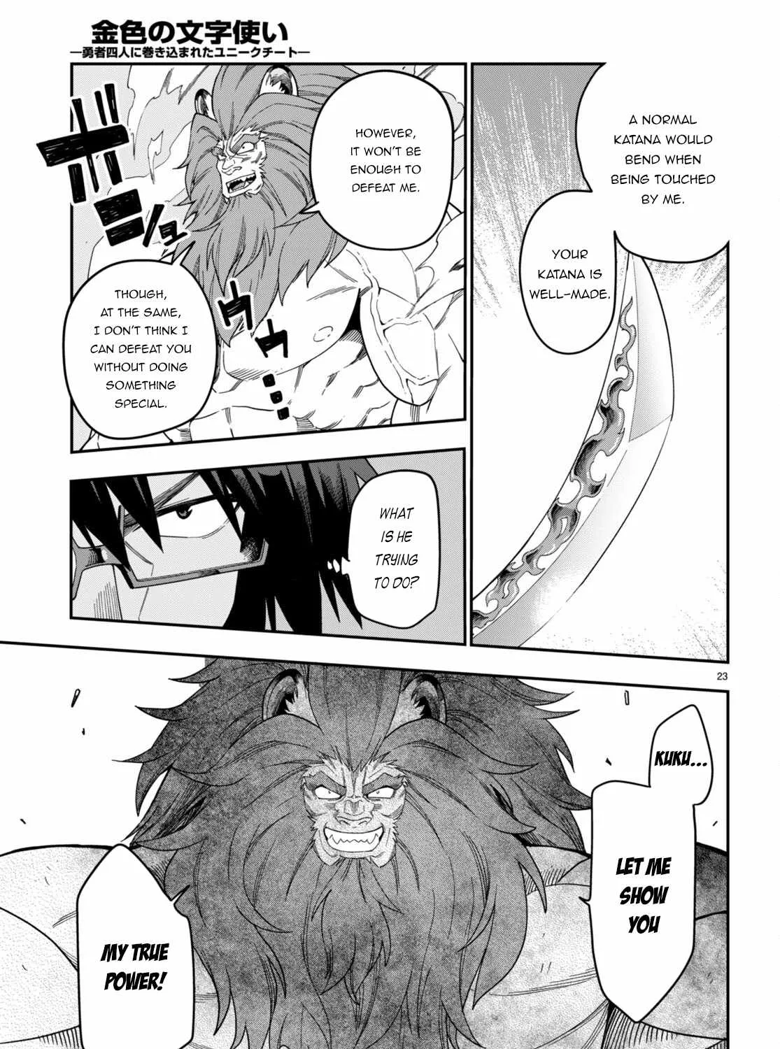 Konjiki No Moji Tsukai - Yuusha Yonin Ni Makikomareta Unique Cheat Chapter 92 page 46 - 