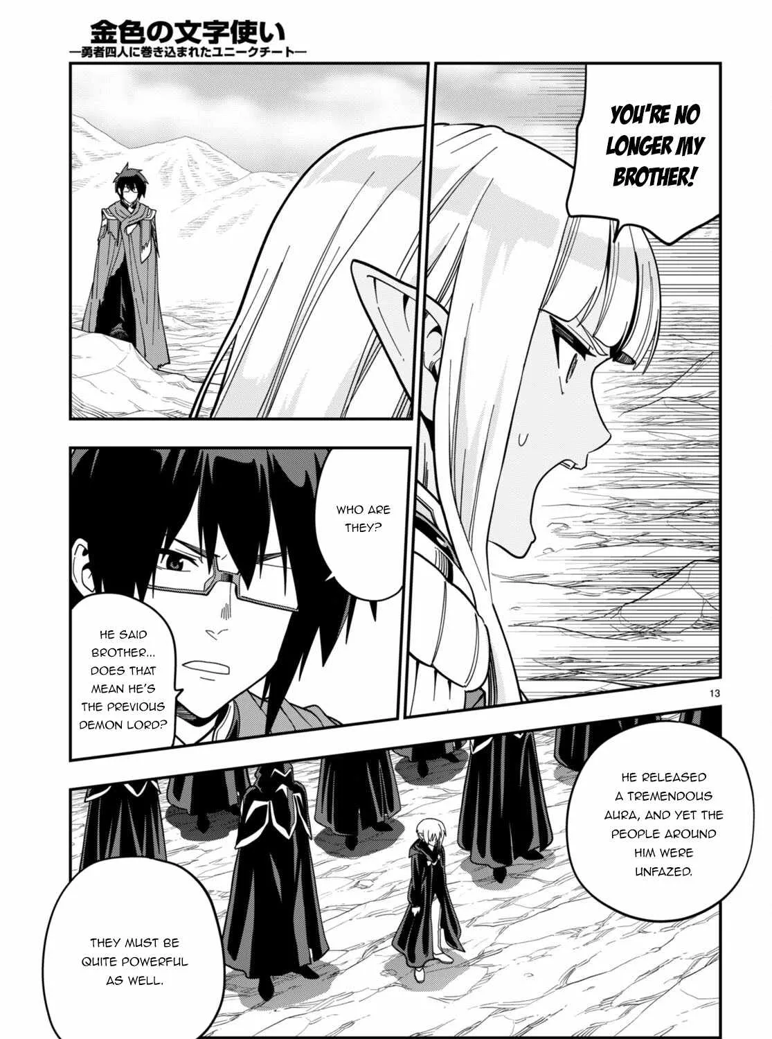 Konjiki No Moji Tsukai - Yuusha Yonin Ni Makikomareta Unique Cheat Chapter 95.1 page 25 - 